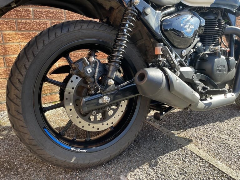 ROYAL ENFIELD HUNTER HNTR 350 E5, 72 REG 9194 MILES, ONE OWNER, 350cc RETRO B...