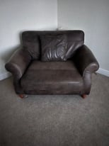 Large snuggle armchair 