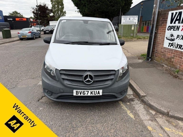 2017 67 MERCEDES-BENZ VITO 1.6 111 CDI PANEL VAN 6DR DIESEL MANUAL FWD L2 EURO 6
