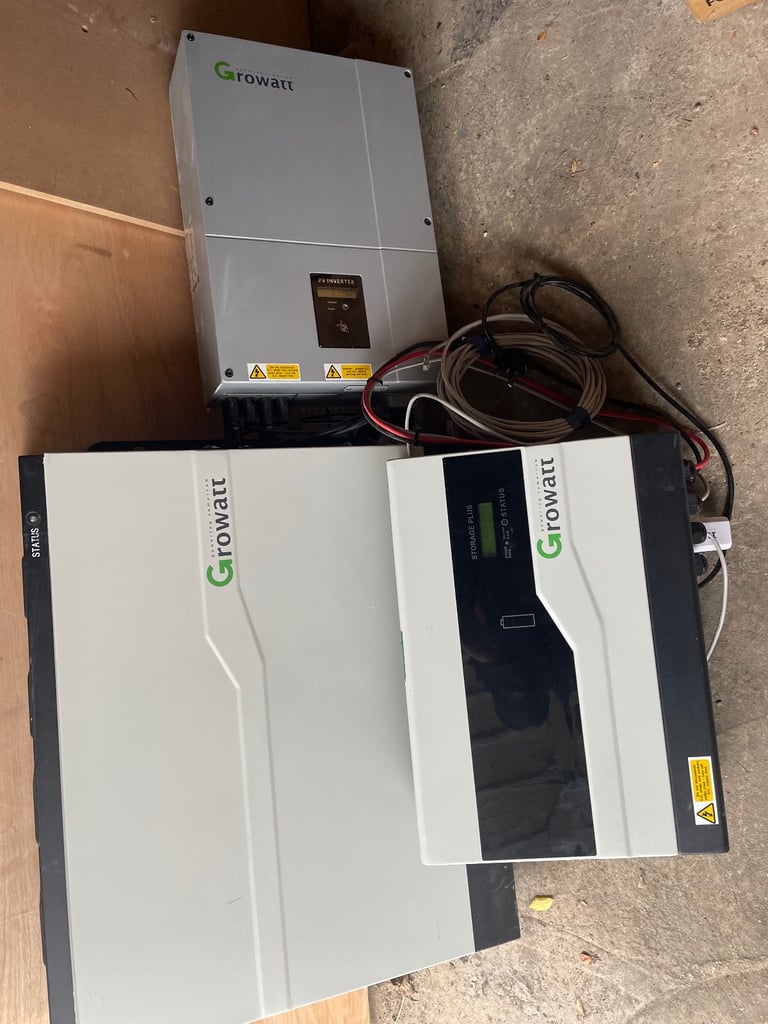 Growatt solar battery & inverter 