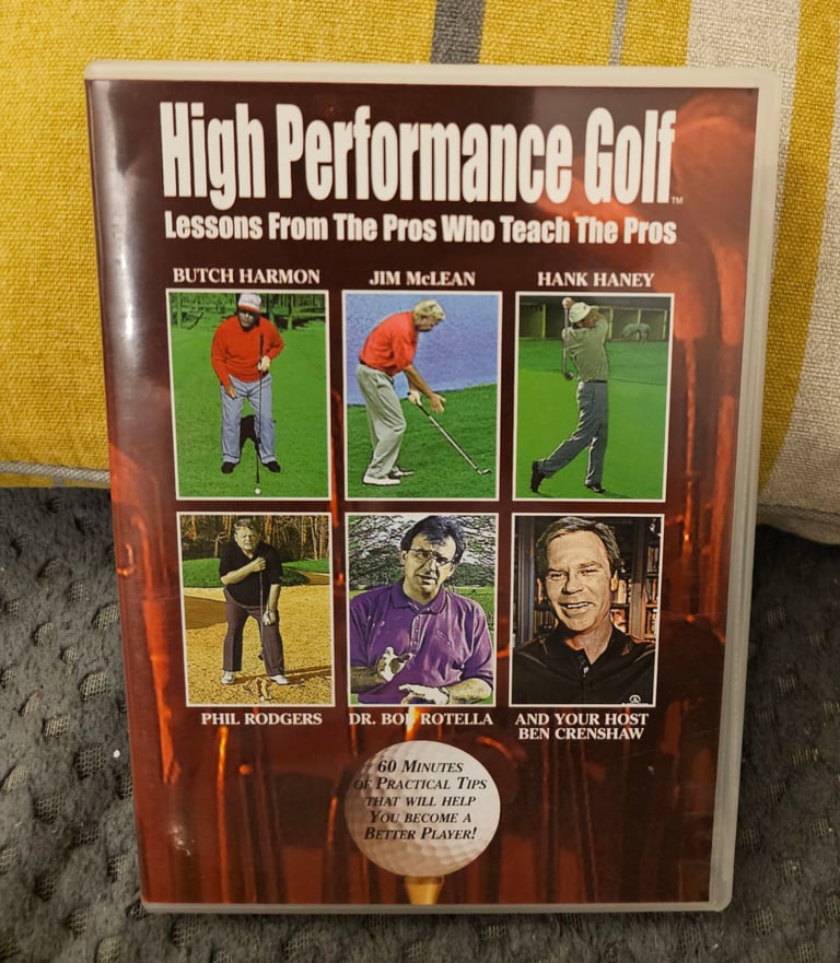 Golf Tutorials, DVD,S and Golf Balls 