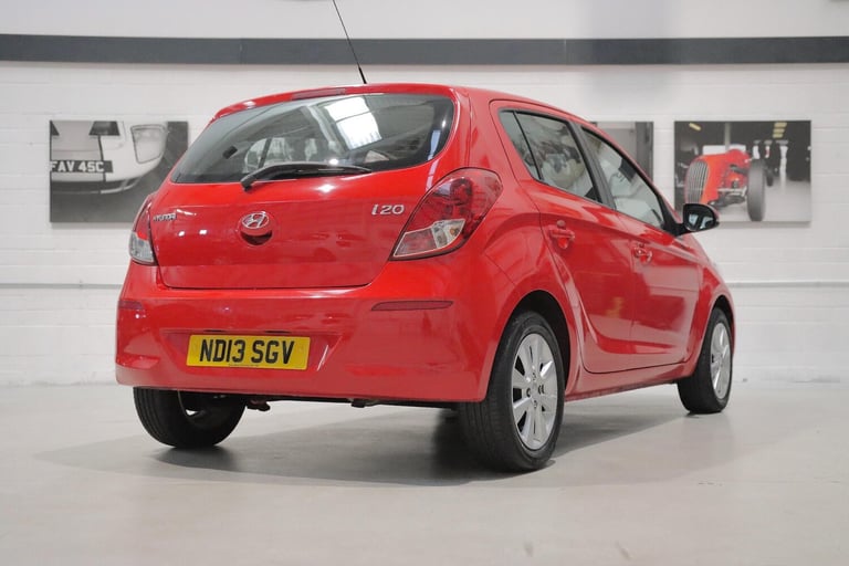 2013 Hyundai i20 1.2 Active Euro 5 5dr HATCHBACK Petrol Manual