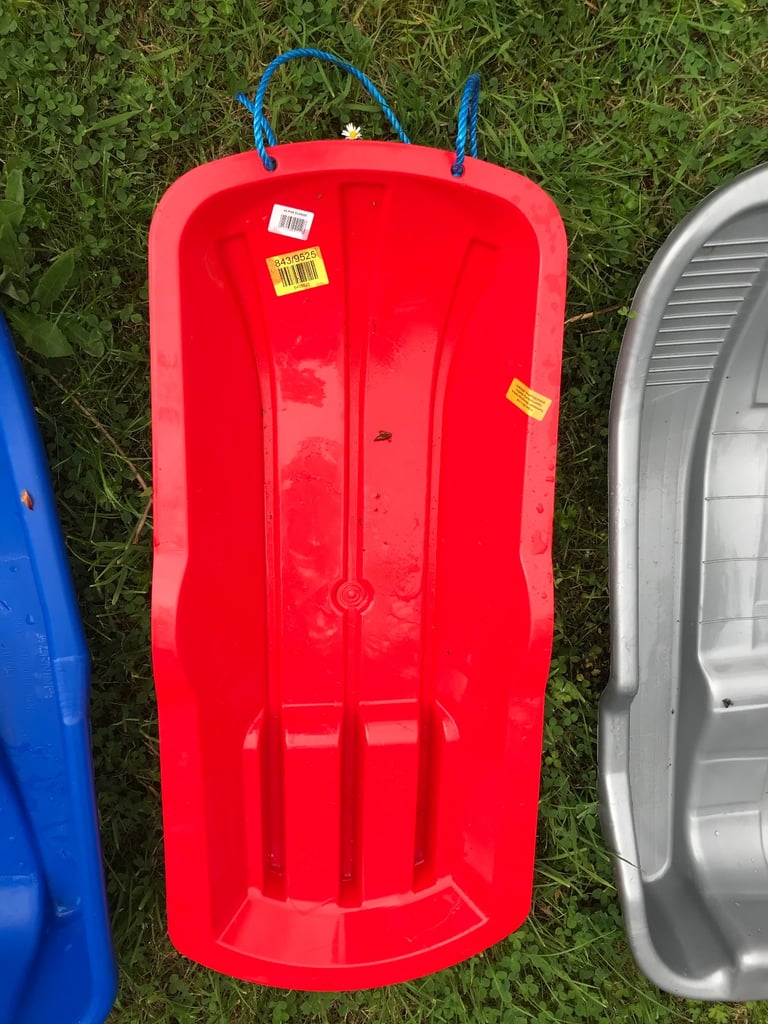Plastic snow Sleighs
