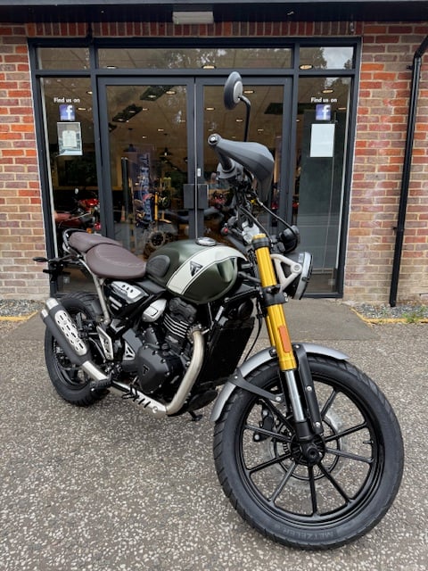 2025 TRIUMPH Scrambler 400 X