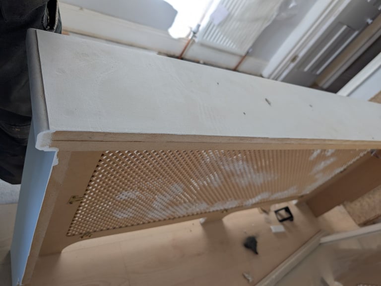 Radiator cover white £10 ono