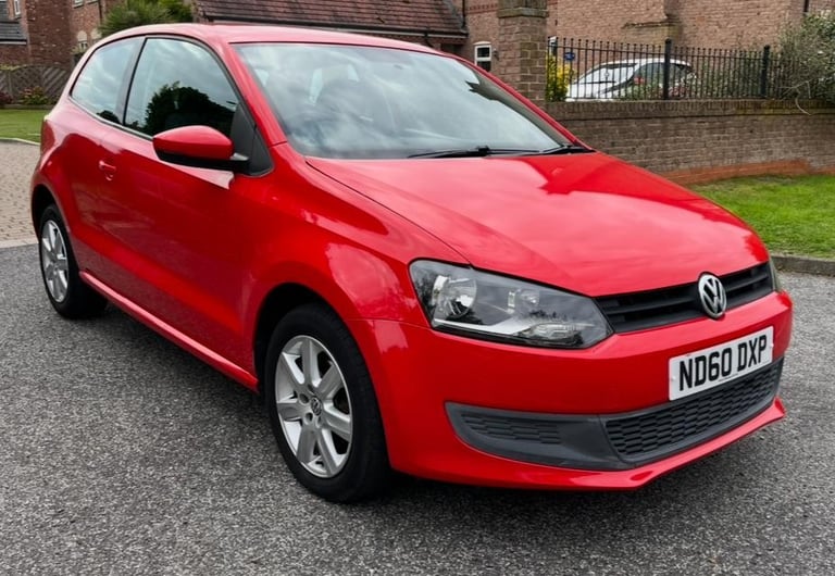 image for 2010 (60) VOLKSWAGEN POLO 1.2 SE FULL MOT 9 SERVICES RUNS/DRIVES GREAT NICE CAR!