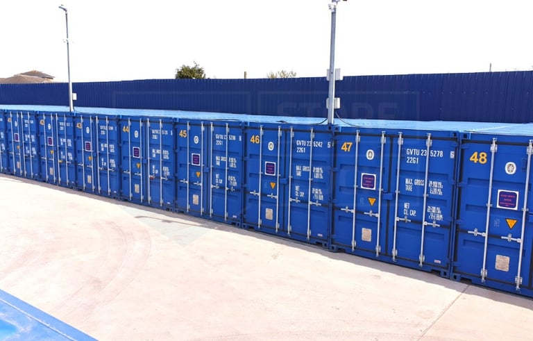Self Storage Container Unit To Rent For Business & Personal Use - Birmingham - UStore ULock