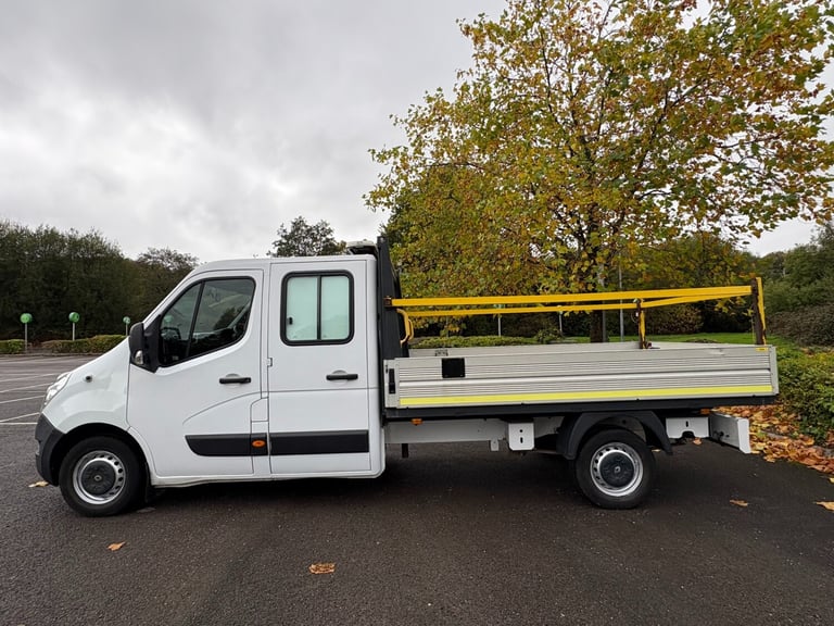 2019 Renault Master LL35dCi 130 Business Low Roof D/Cab Dropside CHASSIS CAB Diesel Manual