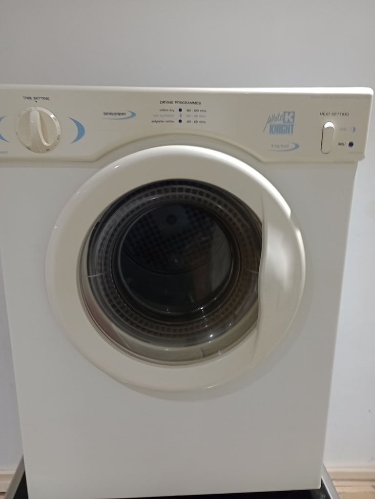 image for White Knight 3kg compact dual heat tumble dryer 