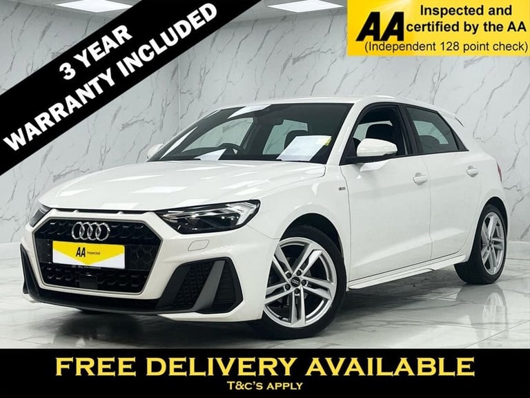 image for 2021 Audi A1 1.0 TFSI 25 S line Sportback 5dr Petrol Manual Euro 6 (s/s) (95 ps) FULL AU Hatchbac...