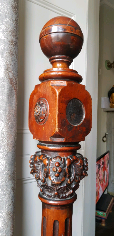 Gothic Victorian Newel Post 