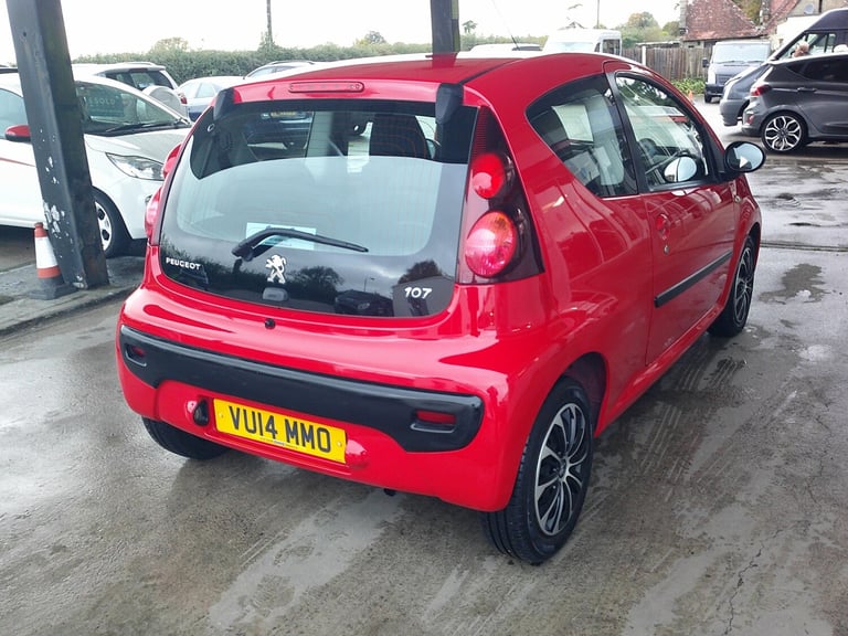 2014 Peugeot 107 1.0 Active 3dr HATCHBACK Petrol Manual