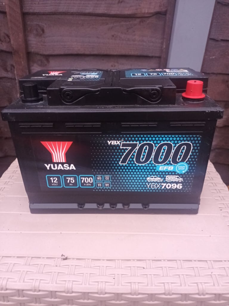 Used car battery Yuassa 