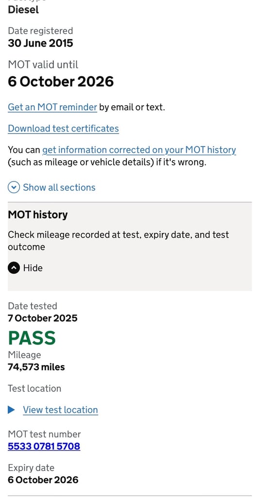 Citroen, DISPATCH, Panel Van, 2015, Manual, 1560 (cc)
