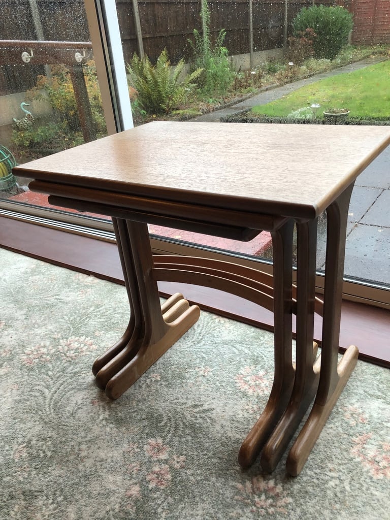 G Plan nest of 3 tables