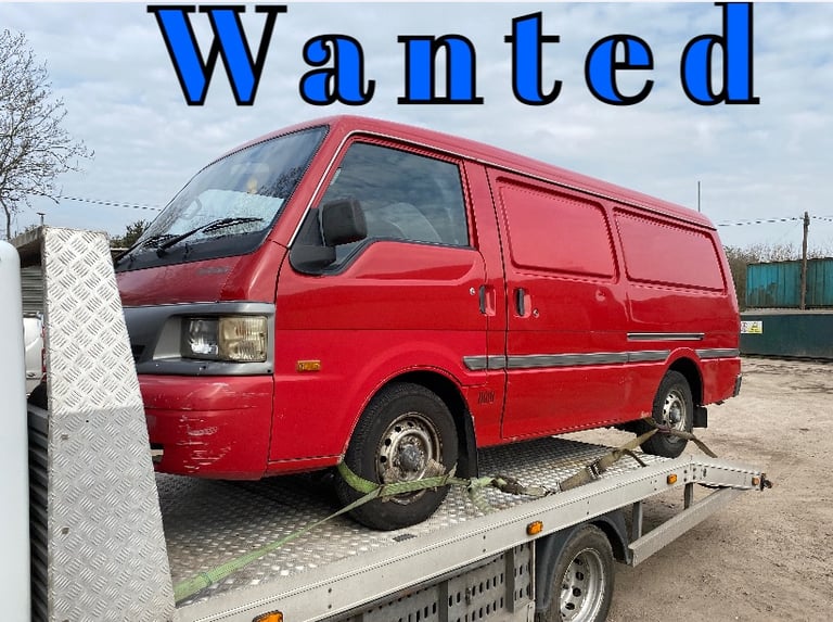 Wanted Mazda e2000 e2200 vans mot failures cash waiting