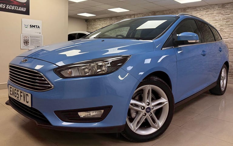 FORD FOCUS 1.0 T EcoBoost Zetec Blue Manual Petrol WARRANTY 12 MONTHS MOT