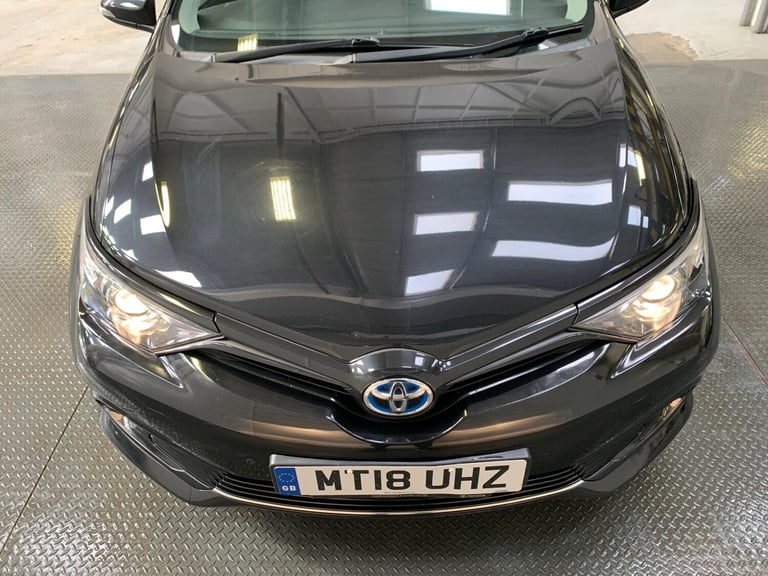2018 Toyota Auris 1.8 VVT-h Design CVT Euro 6 (s/s) 5dr HATCHBACK Petrol/Electric Hybrid Automatic