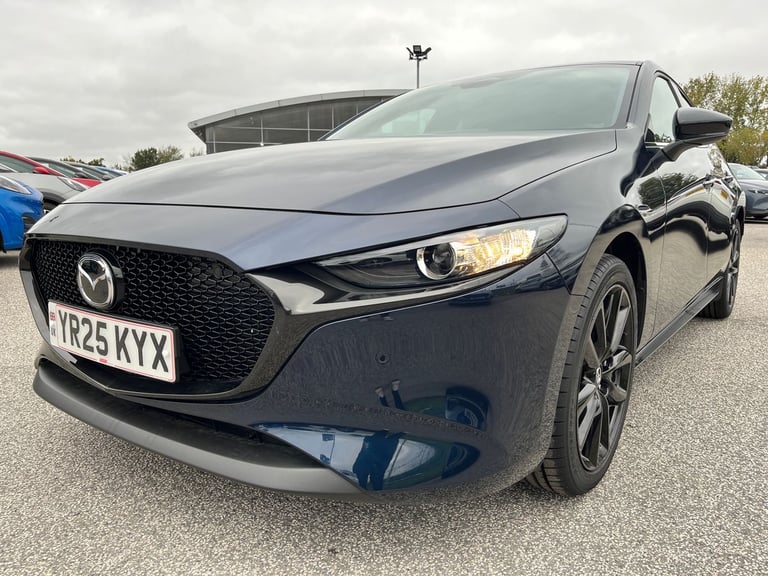 2025 Mazda Mazda3 2.0 e-Skyactiv X MHEV [186] Homura 5dr [Sunroof] Hatchback Manual