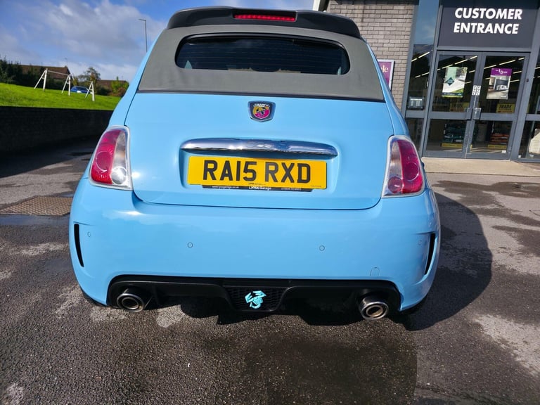 2015 Abarth 595 1.4 T-Jet Cabrio Euro 6 2dr CONVERTIBLE Petrol Manual
