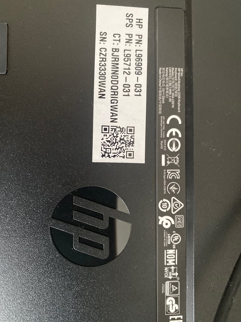 PC Monitor and keyboard & mouse combo