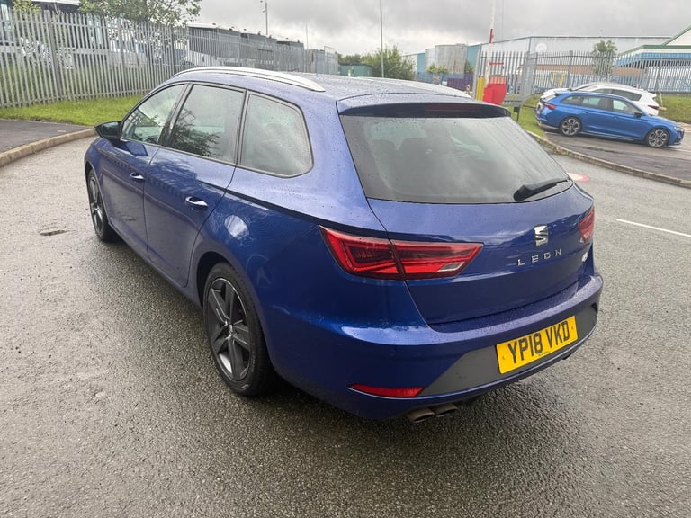 2018 18 REG SEAT LEON FR TECHNOLOGY TDI DSG ESTATE 2.0 DIESEL EURO 6 ULEZ