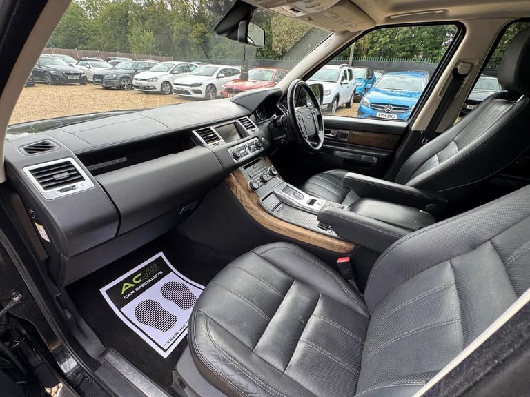 LAND ROVER RANGE ROVER SPORT 3.0 SD V6 HSE Black Auto 4WD Euro 5 5dr 2013