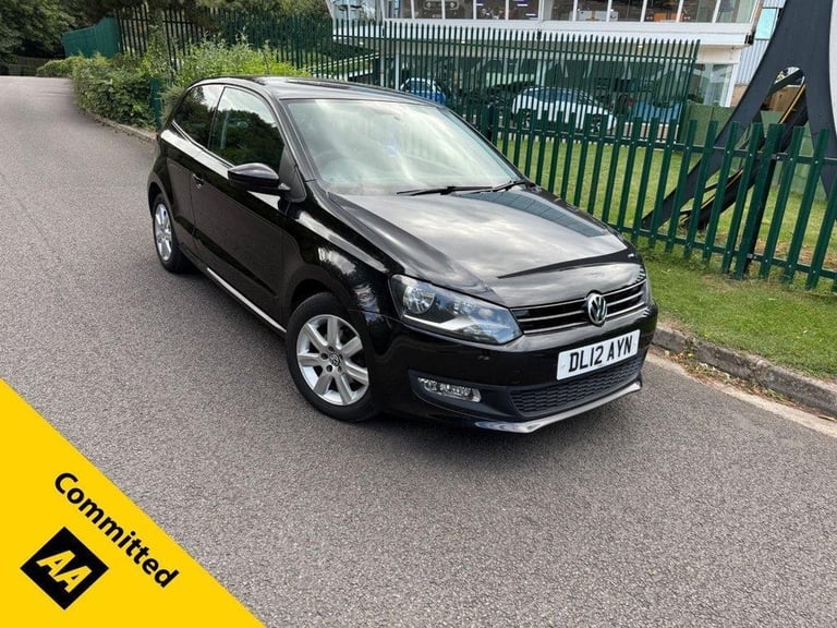 2012 12 VOLKSWAGEN POLO 1.2 MATCH HATCHBACK 3DR PETROL MANUAL EURO 5 (60 PS)**FI