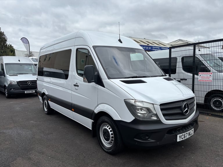 2017 Mercedes-Benz Sprinter 2.1 314 CDI TL14 Tourer Double Cab 5dr Diesel G-Tronic RWD MWB High R...