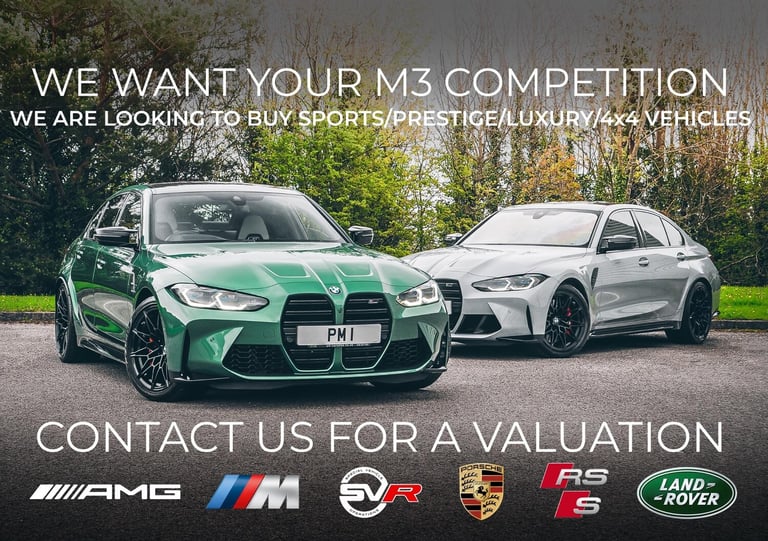 image for 2021 BMW M3 3.0 BiTurbo Competition Steptronic M xDrive Euro 6 (s/s) 4dr SALOON Petrol Automatic