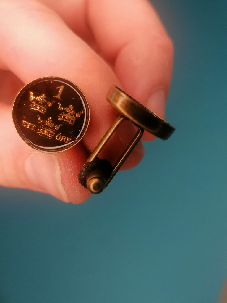 Vintage Royal 1 TTE ORE Cufflinks. Good condition.