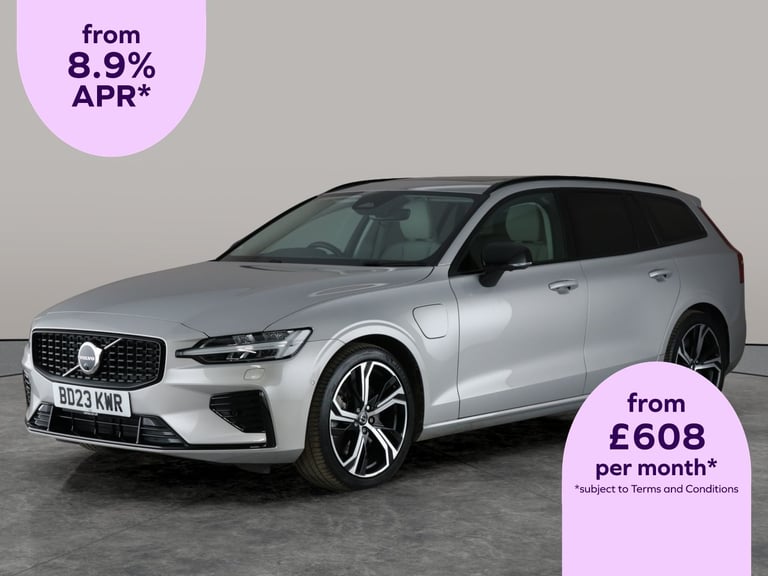 image for 2023 Volvo V60 2.0 T6 [350] RC PHEV Ultimate Dark 5dr AWD Auto ESTATE PETROL/ELECTRIC Automatic