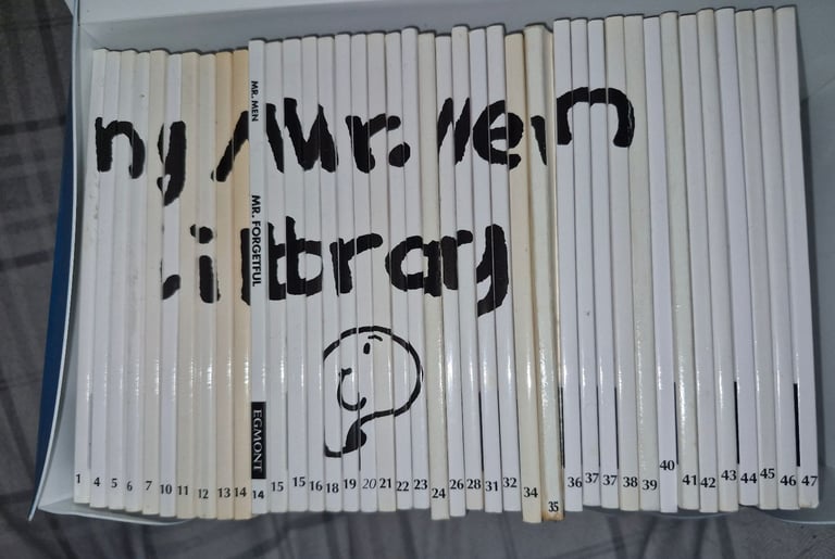 image for Mr Men books and carry case