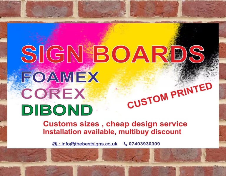 image for Shop signs vechicle car lettering van decals machinery signage window grapchic shop front graphic 