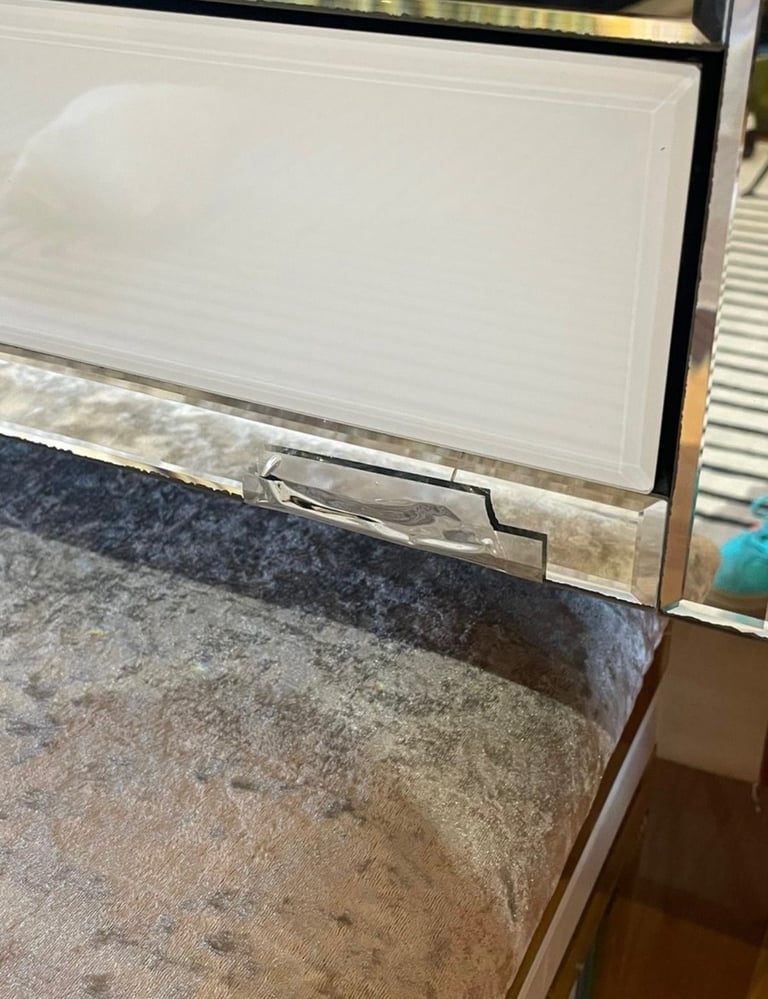 Makeup Table and Mirror