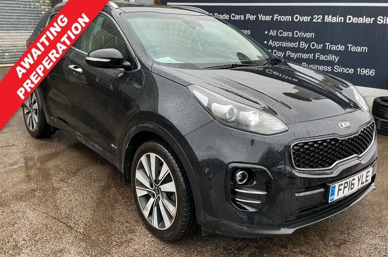2016 Kia Sportage 2.0 CRDi KX-3 SUV 5dr Diesel Manual AWD Euro 6 (134 bhp) Diesel Manual
