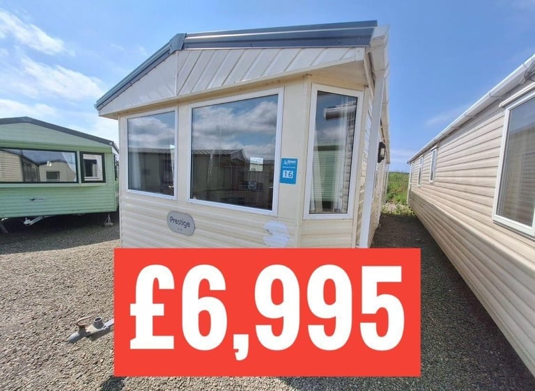 OFF SITE static caravan Scotland double glazed & heated ABI Prestiege Accessible