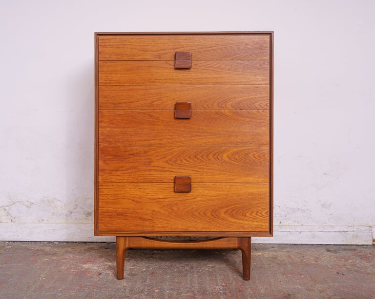 G Plan mid-century teak drawers from Kofod Larsen Danish range DELIVERY AVAILABLE 