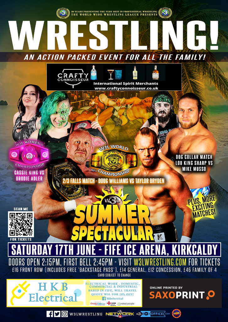 American Wrestling event - Kirkcaldy