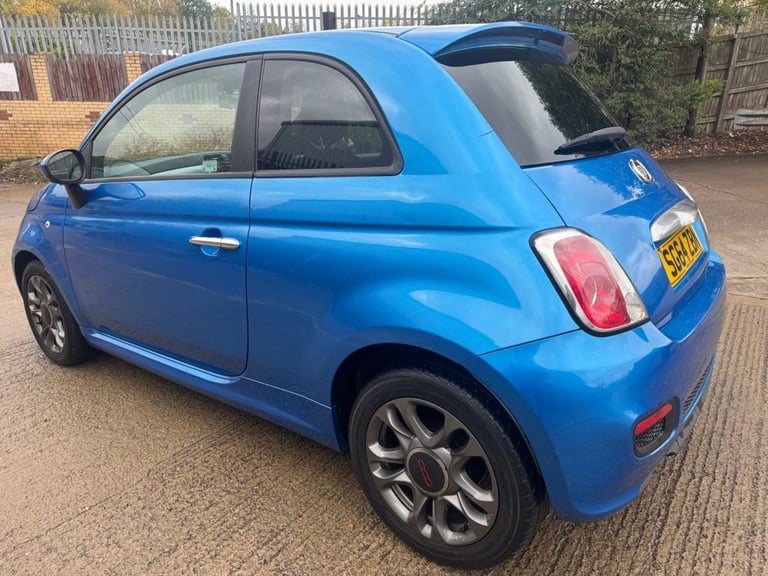 2014 64 FIAT 500 1.2 S 3 DOOR*12 MONTHS MOT*LOW ROAD TAX*2 OWNERS*HALF LEATHER
