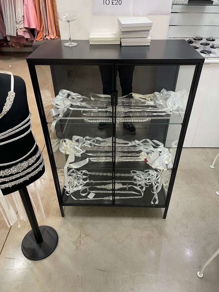 Glass Cabinet 80x120x30cm | Shop Display Jewellery