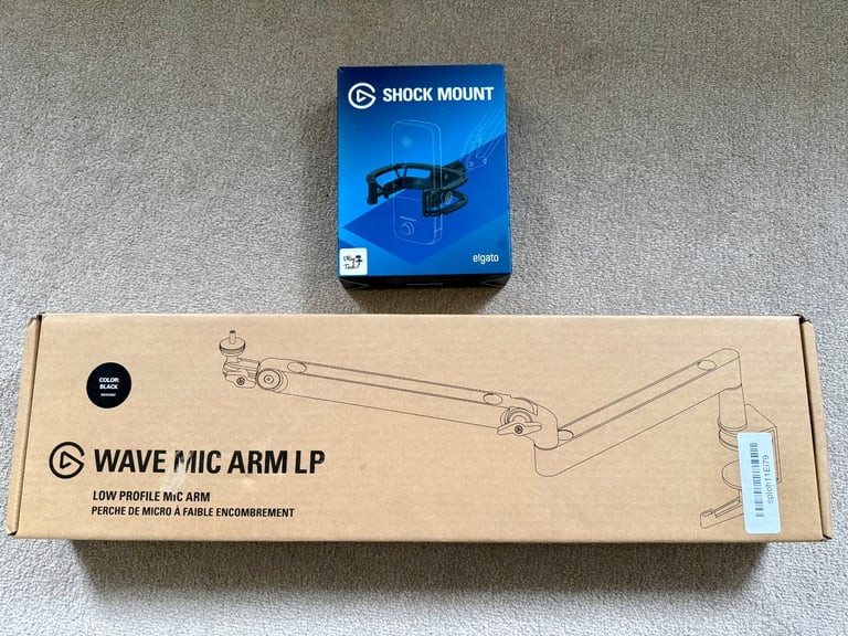 image for Elgato Wave Mic Arm LP and Shock Mount