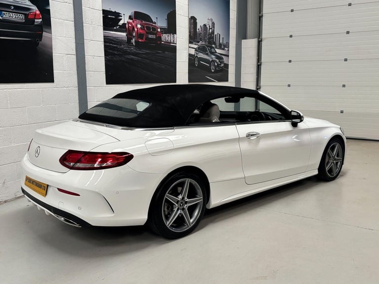 2017 Mercedes-Benz C Class 2.0 C200 AMG Line Cabriolet 2dr Petrol G-Tronic+ Euro 6 (s/s) (184 ps)...