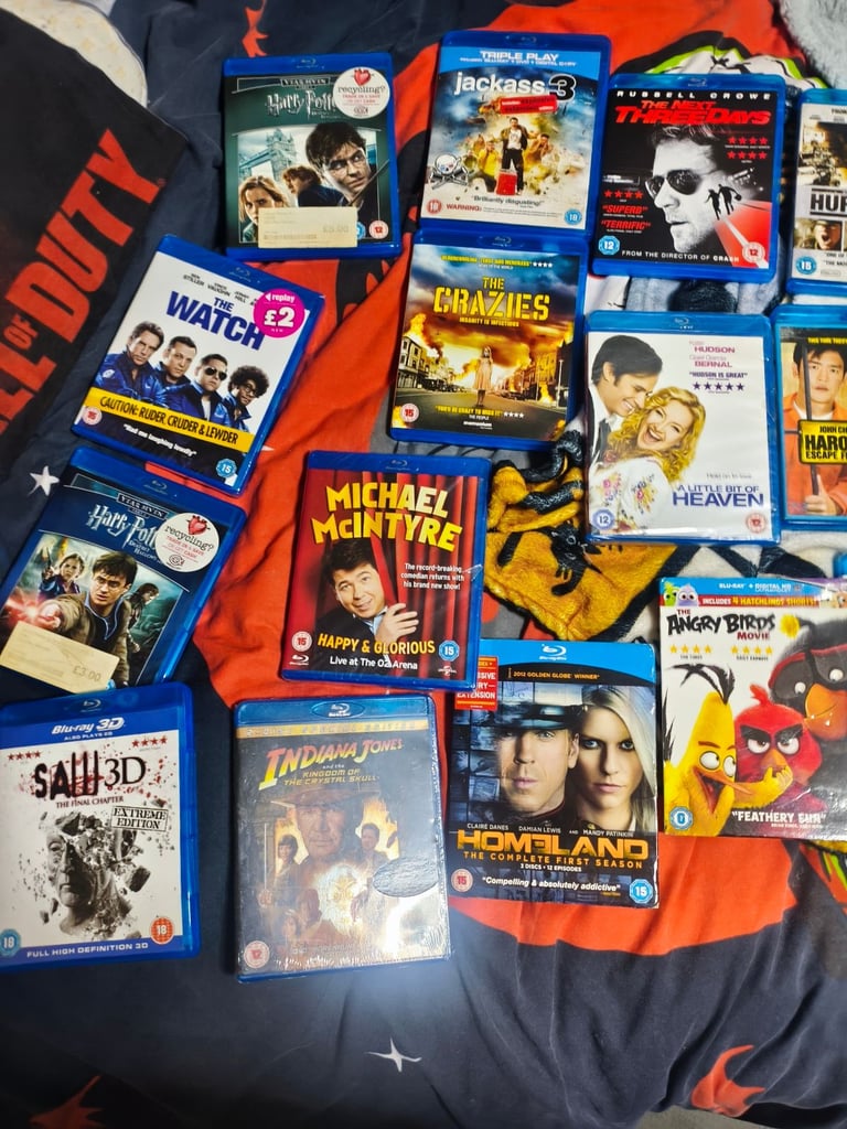 31 blu rays collection