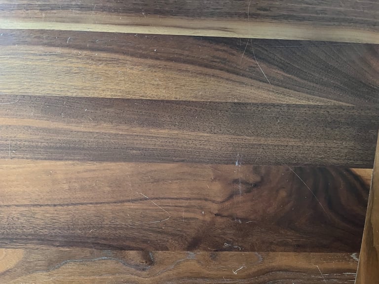 Shiro Walnut Solid wood hidden home office desk 