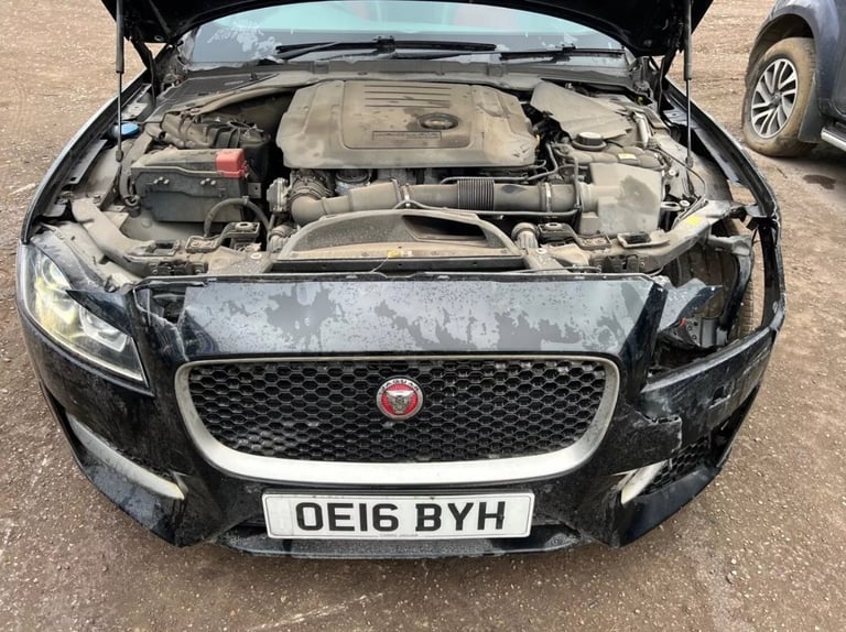 2016 JAGUAR XF R-SPORT 2.0 DIESEL AUTOMATIC DAMAGED SALVAGE 