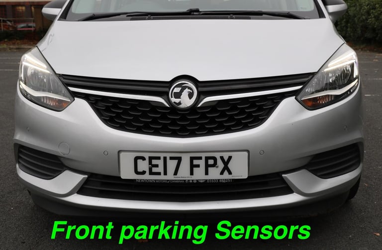 2017 Vauxhall Zafira Tourer 1.4i Turbo Design Euro 6 5dr MPV Petrol Manual