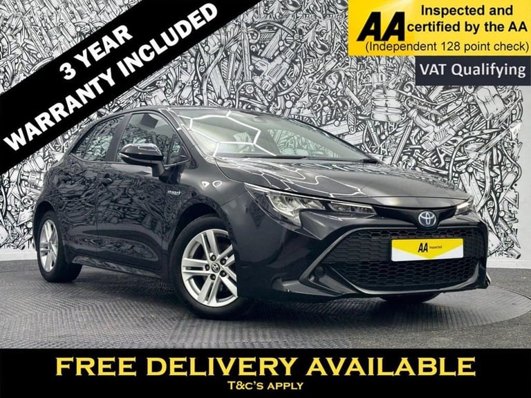 image for 2020 Toyota Corolla 1.8 VVT-h Icon Hatchback 5dr Petrol Hybrid CVT Euro 6 (s/s) (122 ps) Hatchbac...
