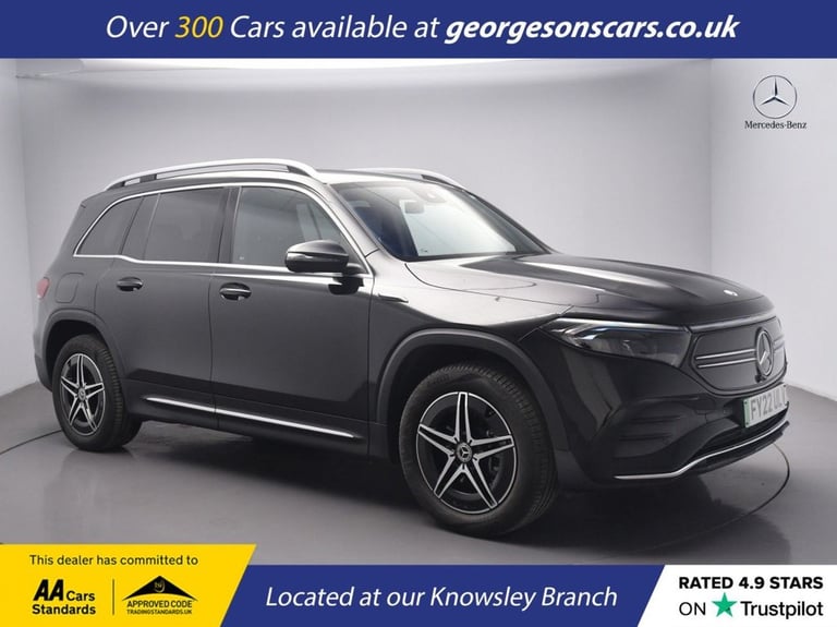 2022 Mercedes-Benz EQB EQB 300 66.5kWh AMG Line SUV 5dr Electric Auto 4MATIC (228 ps) Automatic