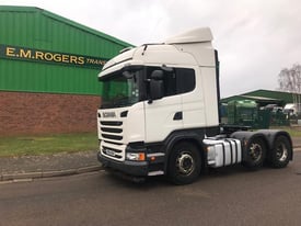 2015 (65) SCANIA R450 HIGHLINE 6X2 MIDLIFT TRACTOR UNIT